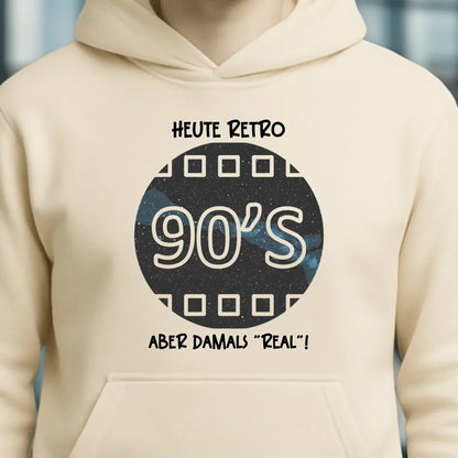 Echte Sternkarte 90s + Text • Unisex Premium Hoodie XS-5XL aus Bio-Baumwolle für Damen & Herren • Exklusivdesign • personalisiert