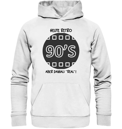 Echte Sternkarte 90s + Text • Unisex Premium Hoodie XS - 5XL aus Bio - Baumwolle für Damen & Herren • Exklusivdesign • personalisiert von HalloGeschenk.de