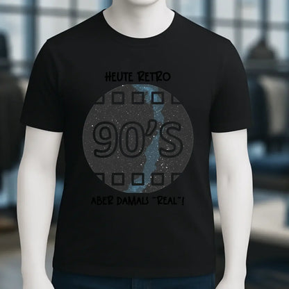 Echte Sternkarte 90s + Text • Unisex Premium T-Shirt XS-5XL aus Bio-Baumwolle für Damen & Herren • Exklusivdesign • personalisiert