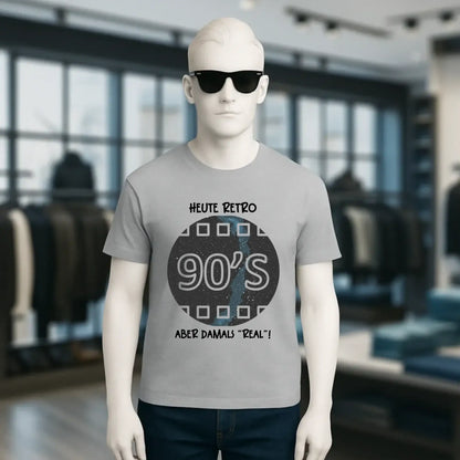 Echte Sternkarte 90s + Text • Unisex Premium T-Shirt XS-5XL aus Bio-Baumwolle für Damen & Herren • Exklusivdesign • personalisiert