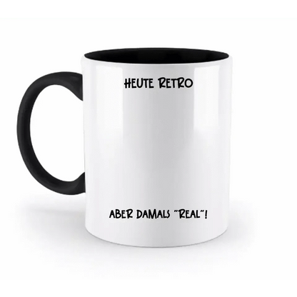 Echte Sternkarte 90s + Text • zweifarbige Tasse • Exklusivdesign • personalisiert