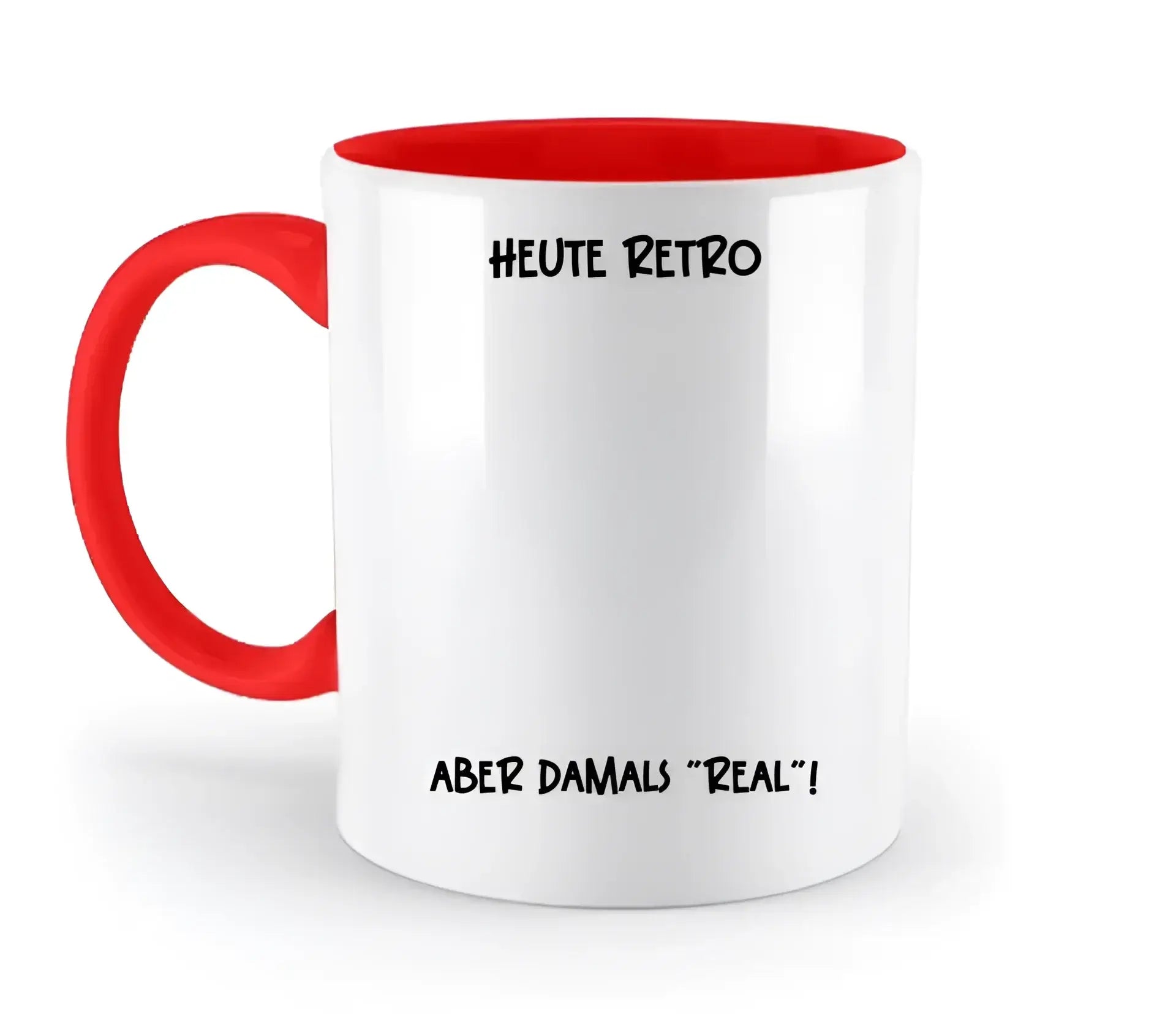 Echte Sternkarte 90s + Text • zweifarbige Tasse • Exklusivdesign • personalisiert - zweifarbige Tasse