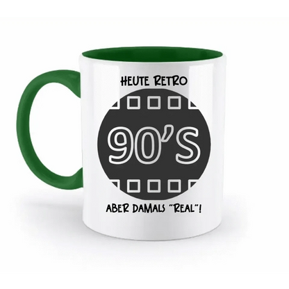 Echte Sternkarte 90s + Text • zweifarbige Tasse • Exklusivdesign • personalisiert