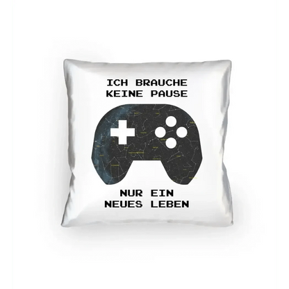 Echte Sternkarte als Controller + Text • Kissen 40x40 cm • personalisiert