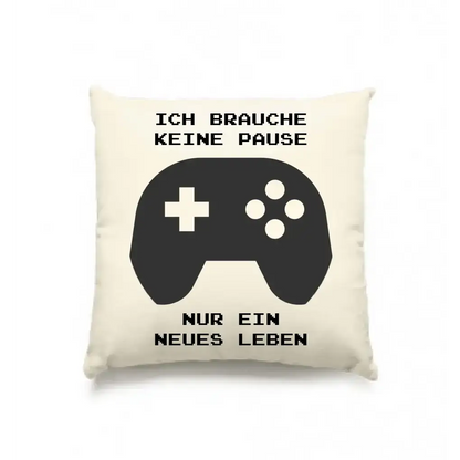 Echte Sternkarte als Controller + Text • Kissen 40x40 cm • personalisiert