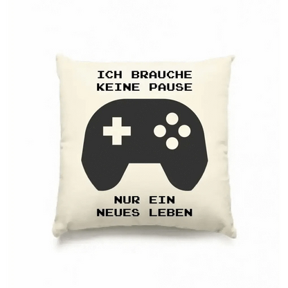 Echte Sternkarte als Controller + Text • Kissen 40x40 cm • personalisiert