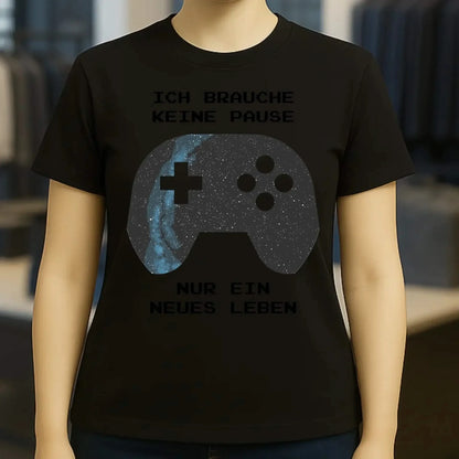 Echte Sternkarte als Controller + Text • Ladies Premium T-Shirt XS-2XL aus Bio-Baumwolle für Damen • Exklusivdesign • personalisiert