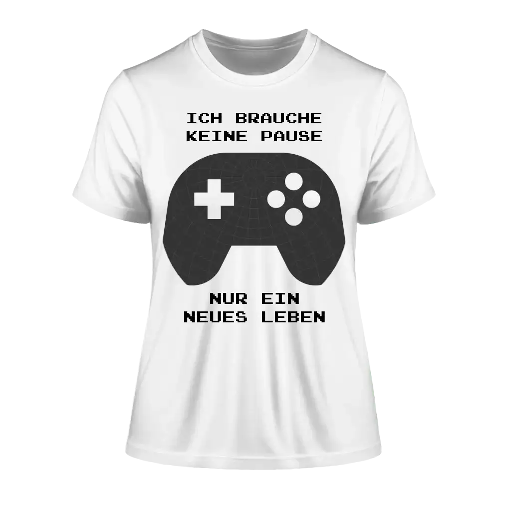 Echte Sternkarte als Controller + Text • Ladies Premium T-Shirt XS-2XL aus Bio-Baumwolle für Damen • Exklusivdesign • personalisiert