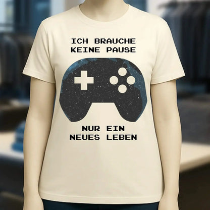 Echte Sternkarte als Controller + Text • Ladies Premium T-Shirt XS-2XL aus Bio-Baumwolle für Damen • Exklusivdesign • personalisiert