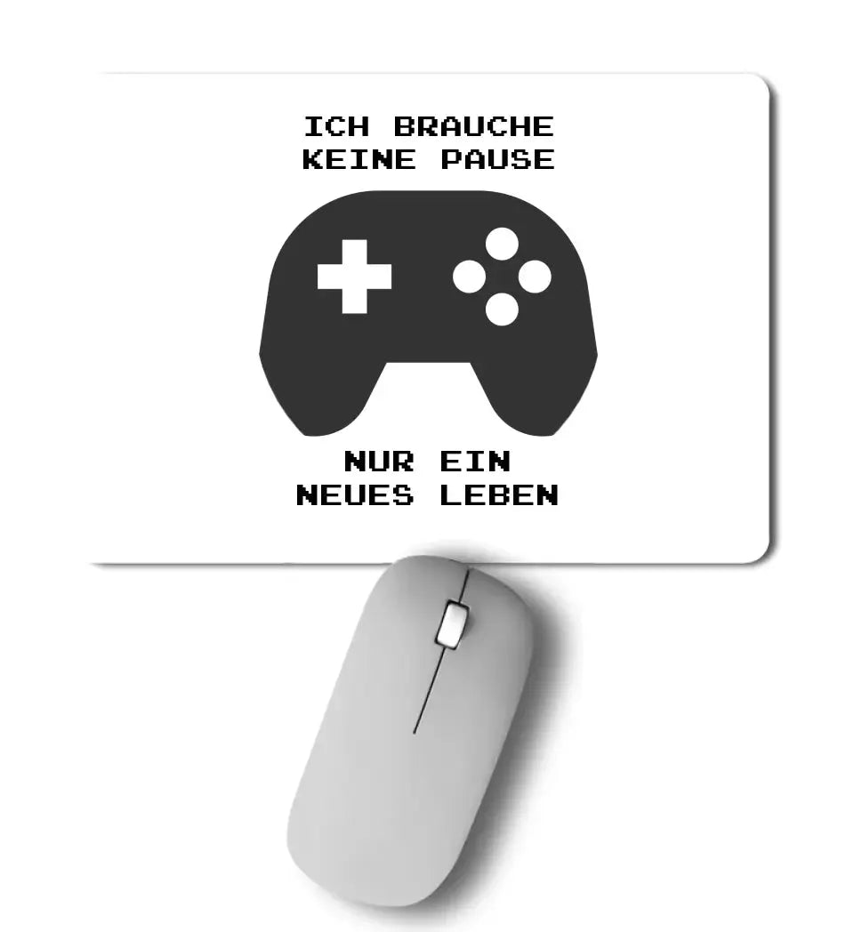 Echte Sternkarte als Controller + Text • Mousepad • Exklusivdesign • personalisiert von HalloGeschenk.de