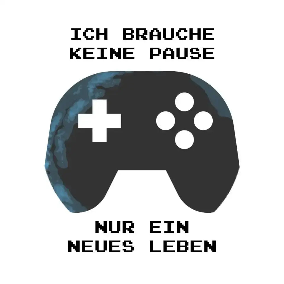 Echte Sternkarte als Controller + Text • STICKER 20x20cm (Aufkleber) • personalisiert - White / OneSize / ausgestanzter
