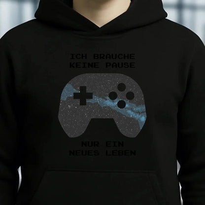 Echte Sternkarte als Controller + Text • Unisex Premium Hoodie XS-5XL aus Bio-Baumwolle für Damen & Herren • Exklusivdesign • personalisiert