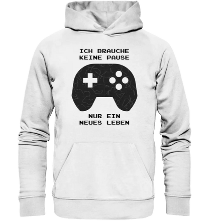 Echte Sternkarte als Controller + Text • Unisex Premium Hoodie XS - 5XL aus Bio - Baumwolle für Damen & Herren • Exklusivdesign • personalisiert von HalloGeschenk.de