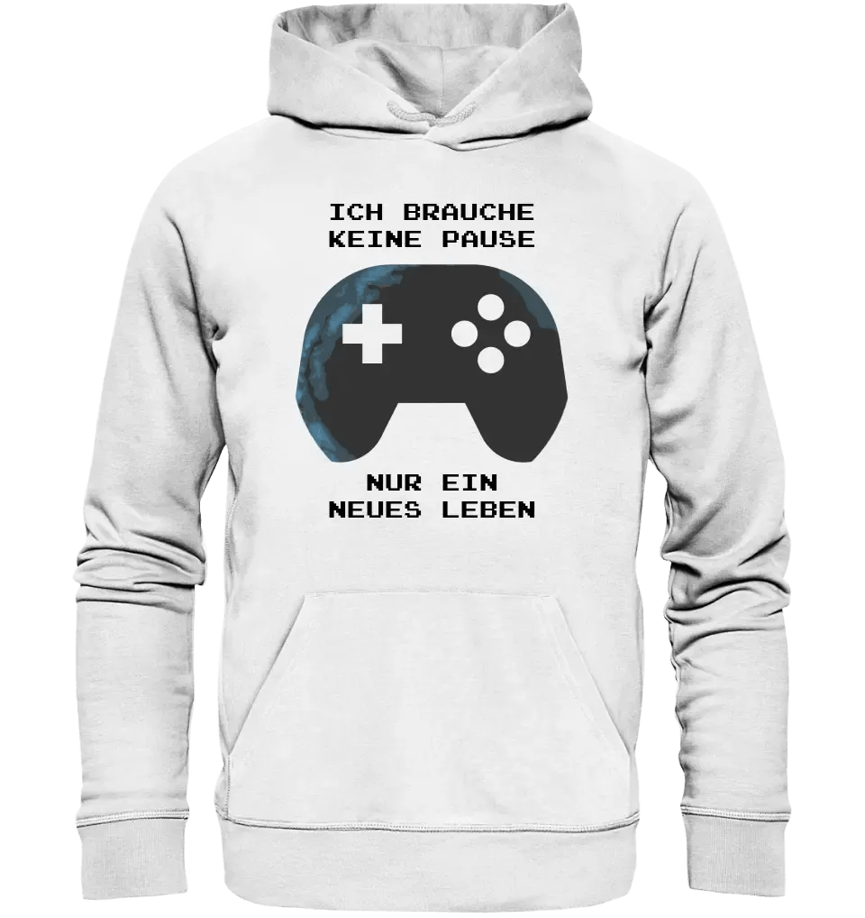 Echte Sternkarte als Controller + Text • Unisex Premium Hoodie XS - 5XL aus Bio - Baumwolle für Damen & Herren • Exklusivdesign • personalisiert von HalloGeschenk.de