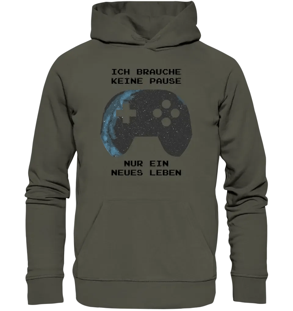 Echte Sternkarte als Controller + Text • Unisex Premium Hoodie XS - 5XL aus Bio - Baumwolle für Damen & Herren • Exklusivdesign • personalisiert von HalloGeschenk.de