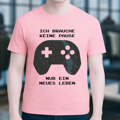 Echte Sternkarte als Controller + Text • Unisex Premium T-Shirt XS-5XL aus Bio-Baumwolle für Damen & Herren • Exklusivdesign • personalisiert