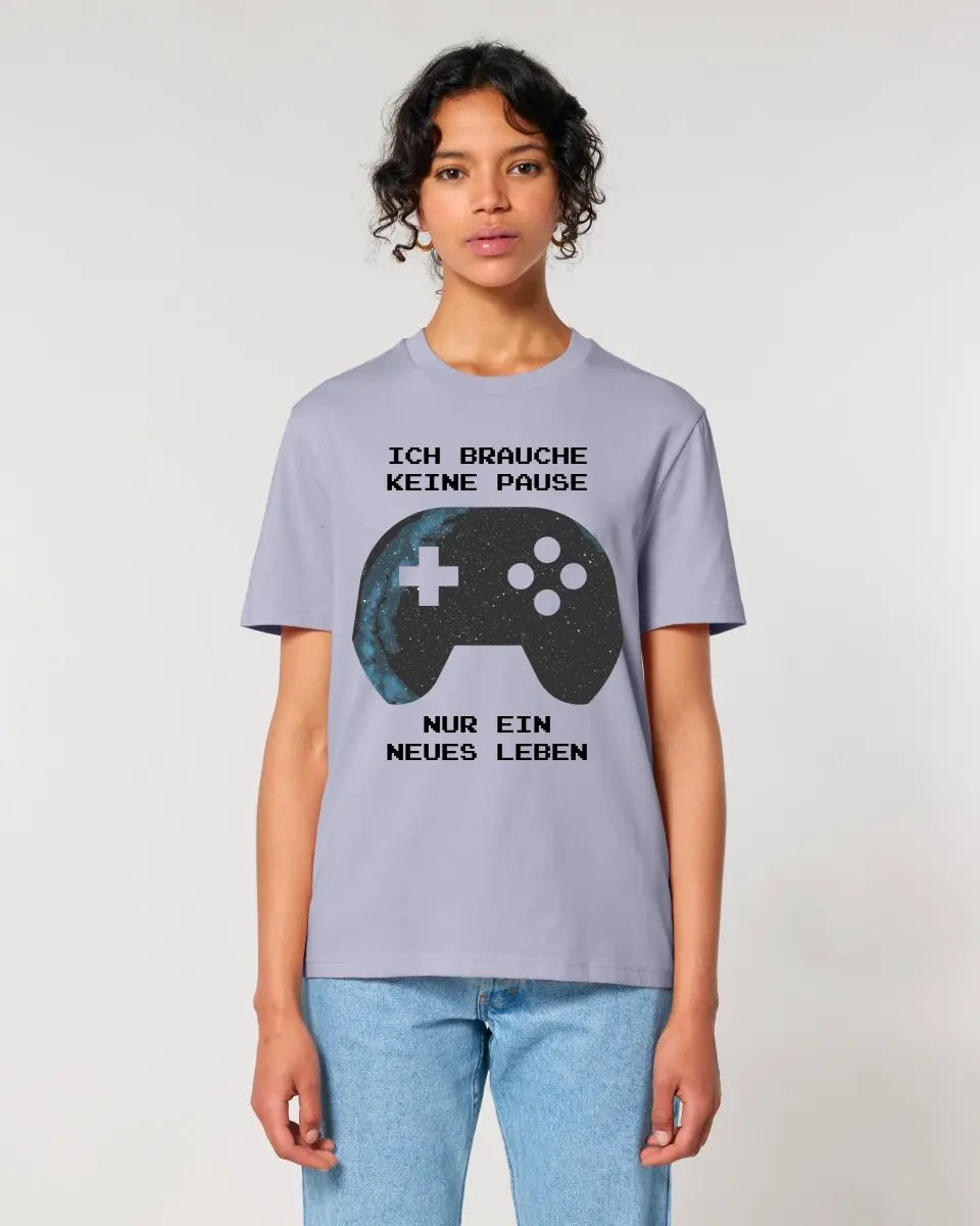 Echte Sternkarte als Controller + Text • Unisex Premium T-Shirt XS - 5XL aus Bio - Baumwolle für Damen & Herren • Exklusivdesign • personalisiert von HalloGeschenk.de