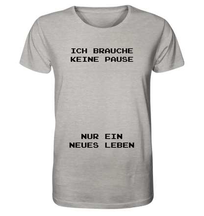 Echte Sternkarte als Controller + Text • Unisex Premium T-Shirt XS - 5XL aus Bio - Baumwolle für Damen & Herren • Exklusivdesign • personalisiert von HalloGeschenk.de