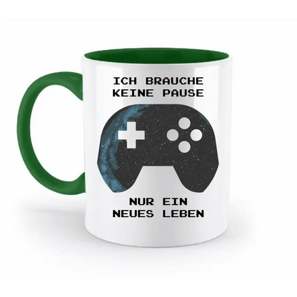 Echte Sternkarte als Controller + Text • zweifarbige Tasse • Exklusivdesign • personalisiert