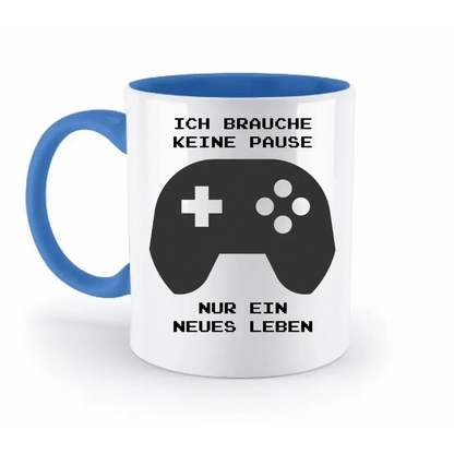 Echte Sternkarte als Controller + Text • zweifarbige Tasse • Exklusivdesign • personalisiert