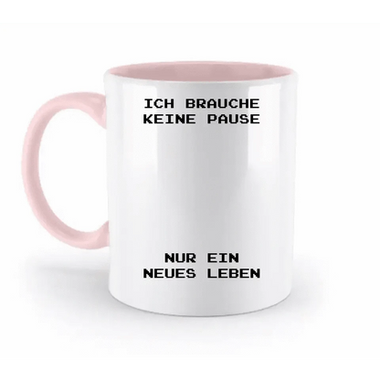 Echte Sternkarte als Controller + Text • zweifarbige Tasse • Exklusivdesign • personalisiert