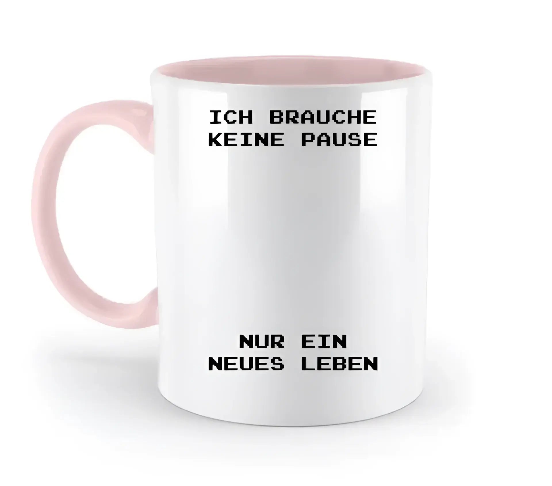 Echte Sternkarte als Controller + Text • zweifarbige Tasse • Exklusivdesign • personalisiert - zweifarbige Tasse