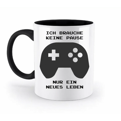 Echte Sternkarte als Controller + Text • zweifarbige Tasse • Exklusivdesign • personalisiert