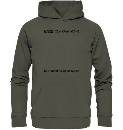 Echte Sternkarte als Hundepfote + Text • Hund • Unisex Premium Hoodie XS - 5XL aus Bio - Baumwolle für Damen & Herren • Exklusivdesign • personalisiert von HalloGeschenk.de