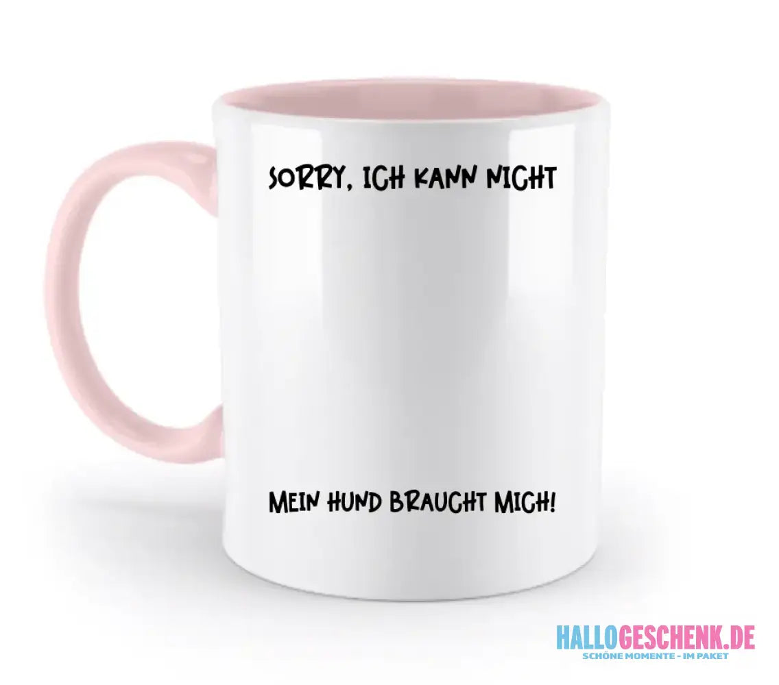 Echte Sternkarte als Hundepfote + Text • Hund • zweifarbige Tasse • Exklusivdesign • personalisiert