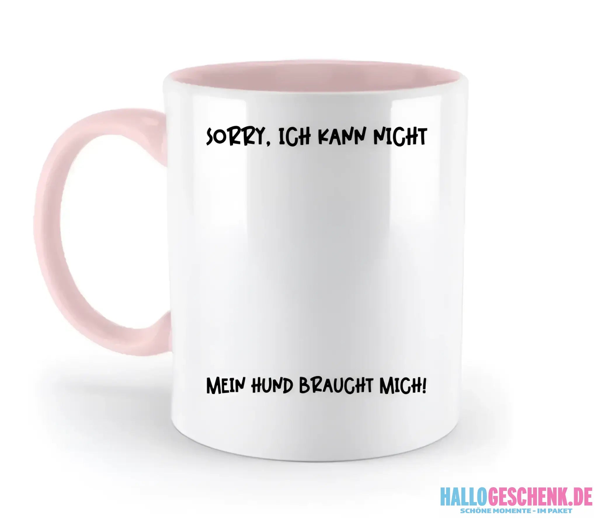 Echte Sternkarte als Hundepfote + Text • Hund • zweifarbige Tasse • Exklusivdesign • personalisiert