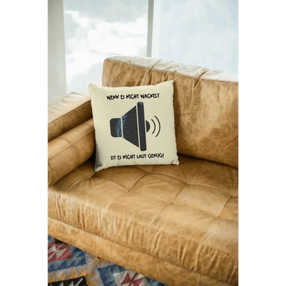 Echte Sternkarte als Lautsprecher + Text • Musik • Kissen 40x40 cm • personalisiert