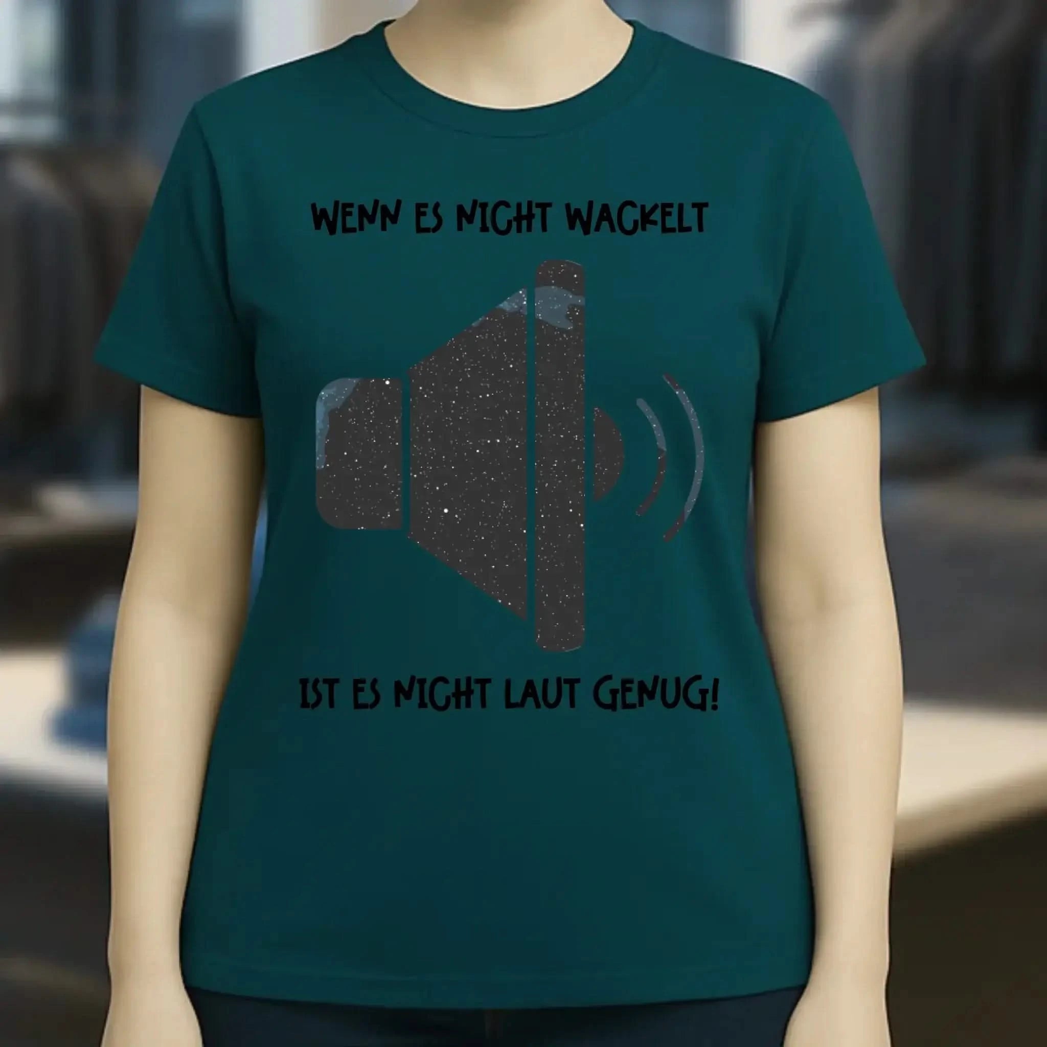 Echte Sternkarte als Lautsprecher + Text • Musik • Ladies Premium T-Shirt XS-2XL aus Bio-Baumwolle für Damen • Exklusivdesign • personalisiert