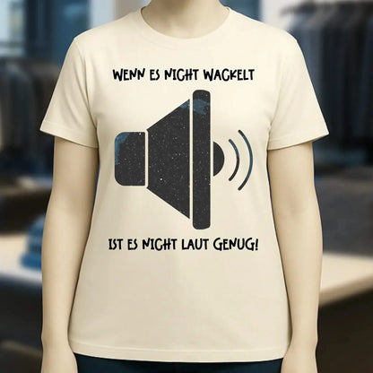 Echte Sternkarte als Lautsprecher + Text • Musik • Ladies Premium T-Shirt XS-2XL aus Bio-Baumwolle für Damen • Exklusivdesign • personalisiert
