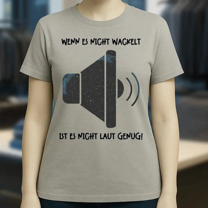 Echte Sternkarte als Lautsprecher + Text • Musik • Ladies Premium T-Shirt XS-2XL aus Bio-Baumwolle für Damen • Exklusivdesign • personalisiert