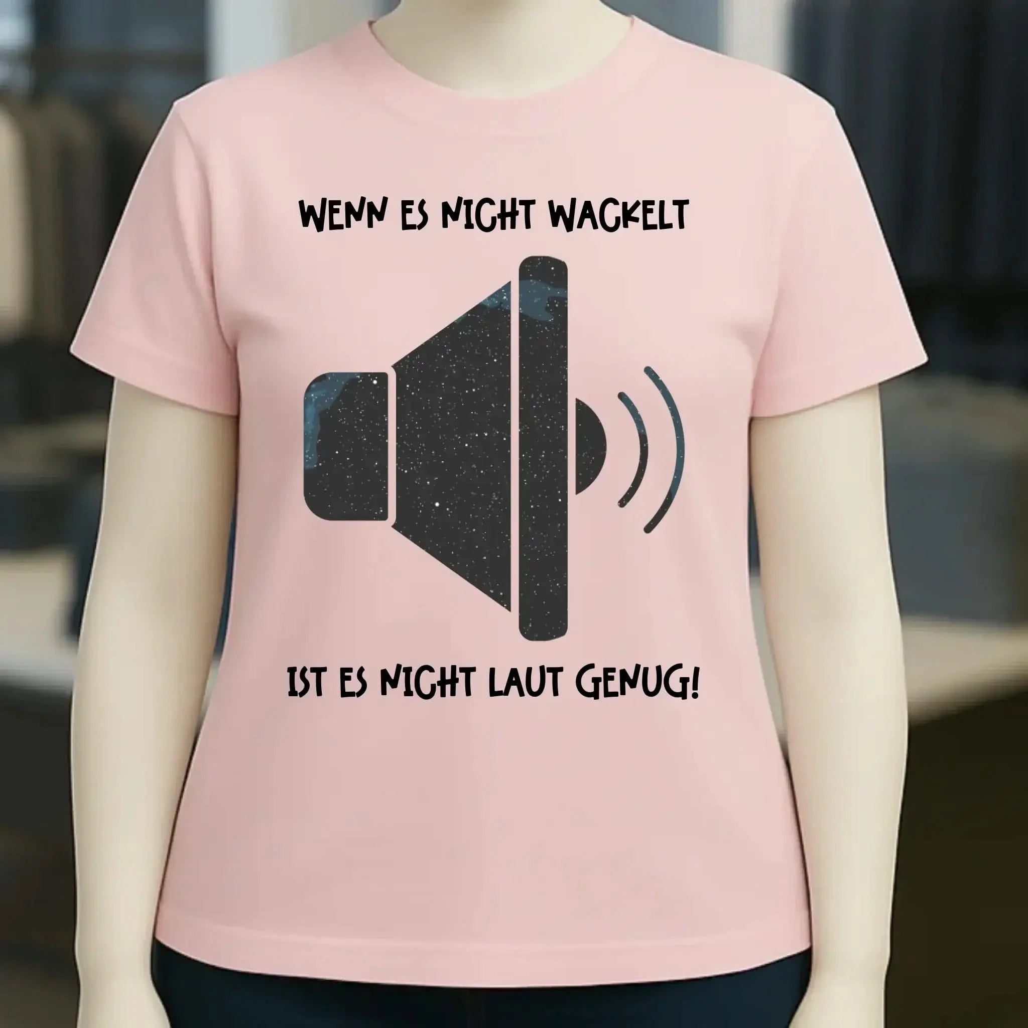 Echte Sternkarte als Lautsprecher + Text • Musik • Ladies Premium T-Shirt XS-2XL aus Bio-Baumwolle für Damen • Exklusivdesign • personalisiert