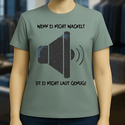 Echte Sternkarte als Lautsprecher + Text • Musik • Ladies Premium T-Shirt XS-2XL aus Bio-Baumwolle für Damen • Exklusivdesign • personalisiert