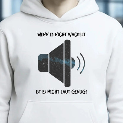 Echte Sternkarte als Lautsprecher + Text • Musik • Unisex Premium Hoodie XS-5XL aus Bio-Baumwolle für Damen & Herren • Exklusivdesign • personalisiert