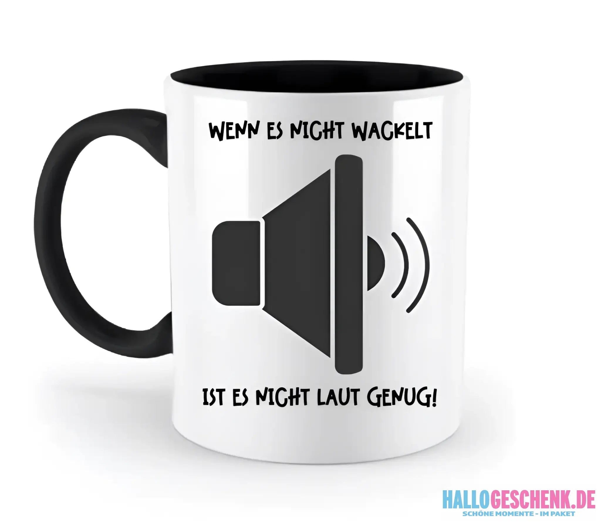 Echte Sternkarte als Lautsprecher + Text • Musik • zweifarbige Tasse • Exklusivdesign • personalisiert - zweifarbige
