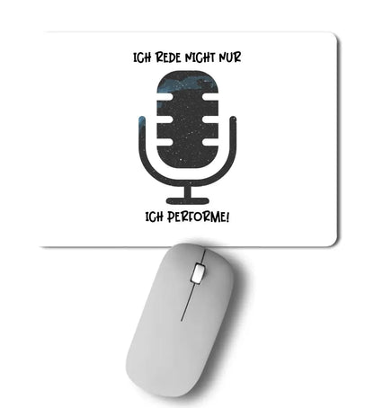 Echte Sternkarte als Mikrofon + Text • Mousepad • Exklusivdesign • personalisiert von HalloGeschenk.de