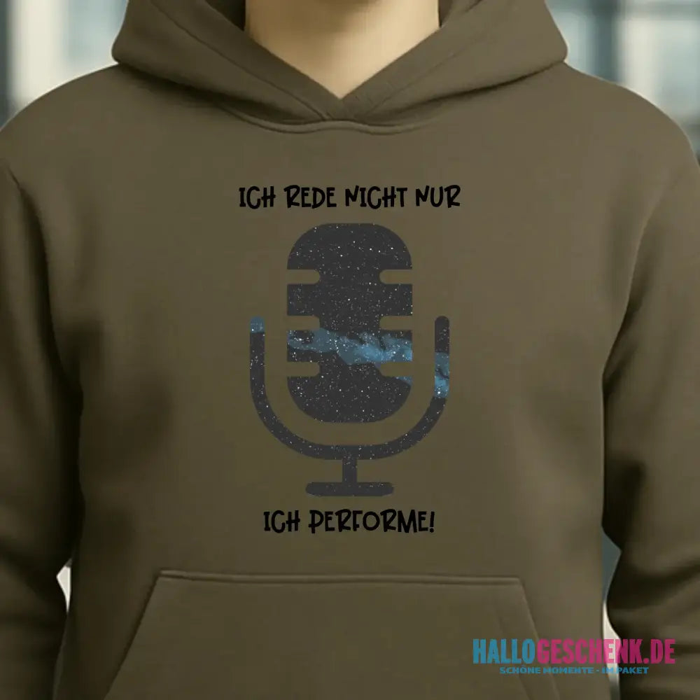 Master Male HGDE Drummer 20 Hoodie Crop