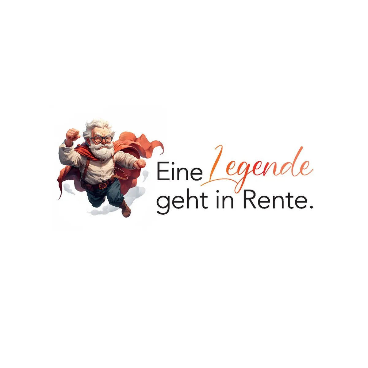 Eine Legende geht in Rente - Geschenkset für Männer • Geschenkbox • Geschenkidee