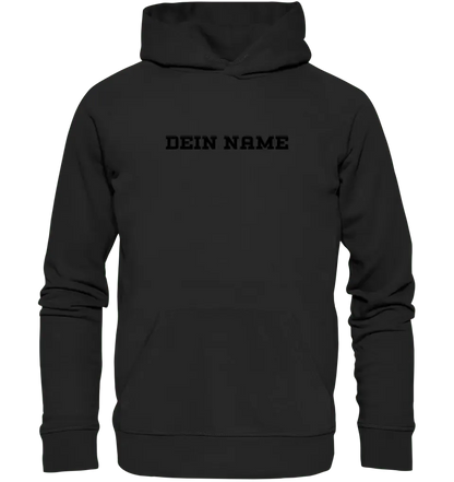 Einfacher Name • Unisex Premium Hoodie XS - 5XL aus Bio - Baumwolle für Damen & Herren • Exklusivdesign • personalisiert - HalloGeschenk.de