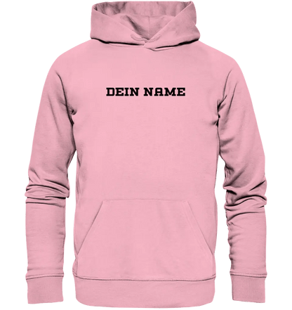 Einfacher Name • Unisex Premium Hoodie XS - 5XL aus Bio - Baumwolle für Damen & Herren • Exklusivdesign • personalisiert - HalloGeschenk.de