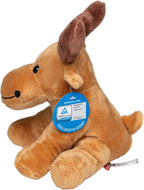 plush braun moose toy mit soft fuzzy fur und dark braun antlers perfect für christmas decoration