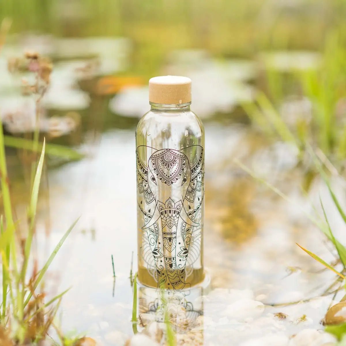 ELEPHANT 0,7 l Glasflasche