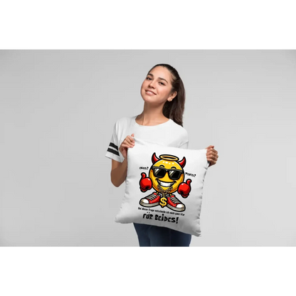 Engel? Teufel? Beides! • Kissen 40x40 cm • Exklusivdesign • personalisiert