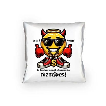Engel? Teufel? Beides! • Kissen 40x40 cm • Exklusivdesign • personalisiert