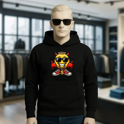 Engel? Teufel? Beides! • Unisex Premium Hoodie XS-5XL aus Bio-Baumwolle für Damen & Herren • Exklusivdesign • personalisiert