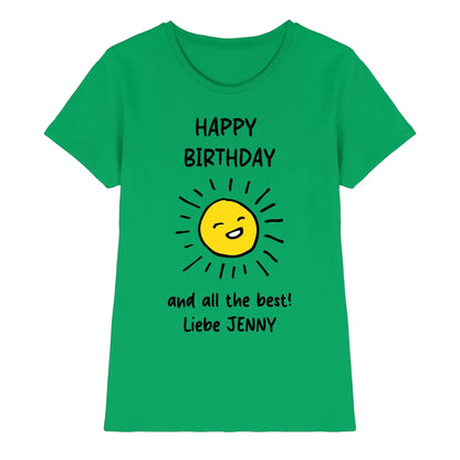 Geburtstag Motiv 2 • mehrere Artikel • ’Statement-Collection’ • Wunschtext • Mein - Premium Damen T-Shirt Bio