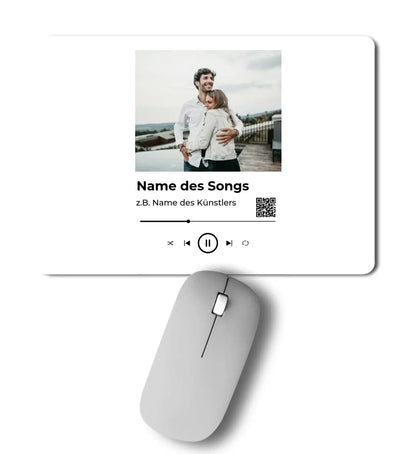 Spotify-Fotomotiv • mehrere Artikel • ’Statement-Collection’ • Wunschtext • Mein Fotomotiv - Mousepad / Сolored